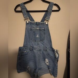 Signature Blue Denim Overalls
